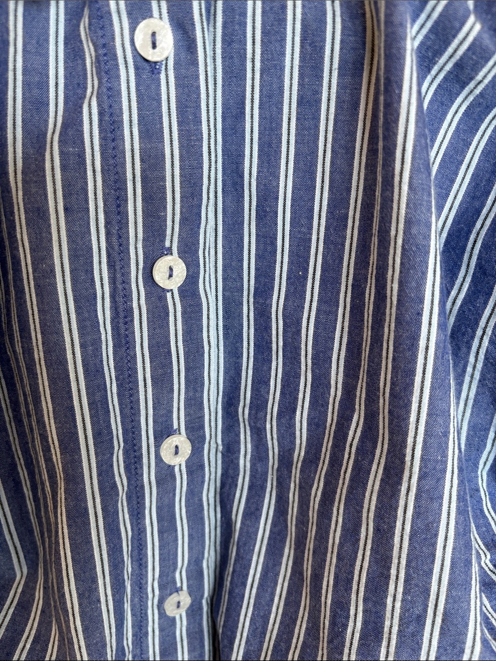 Pilcro Reworked Ruched Drawstring Shirt - Picture 7 of 8